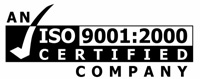 ISO 9001:2000 Certified Company Logo